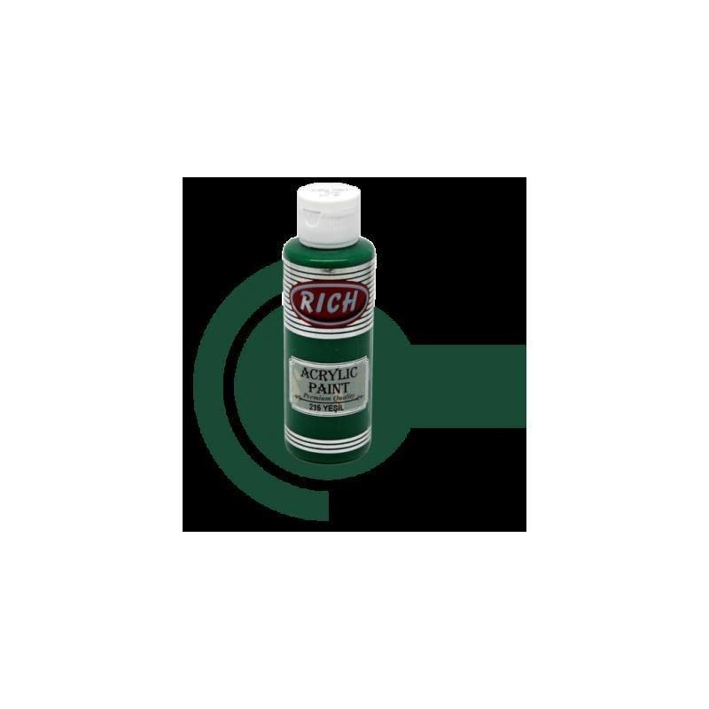 Rich Acrylic Paint 130cc - Green