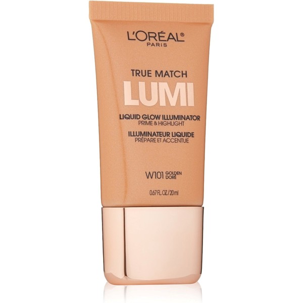L'Oréal Paris True Match Liquid Glow Illuminator, Golden, 0.67 fl. oz.