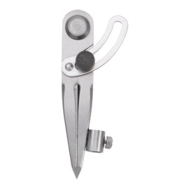 HARFINGTON Wing Divider Compass 5 Inch 125mm Adjustable Lockable Woodworking Compass with Pencil Holder for Metalworking Geometry Drawing Woodworking