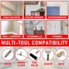 BSFRNF 180° Multi-Angle Paint Brush Extender, Extension Pole Attachments with