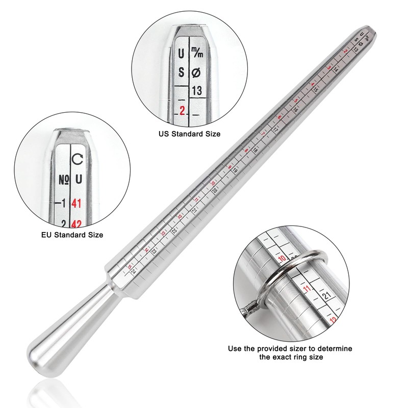 Vimyso Ring Bending Tool with Nylon Dies, Multi-Functional Ring Earring