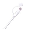 ELECOM P-APLTCWH Lightning Cable Accessory, Prevents Dirt and Dust, White