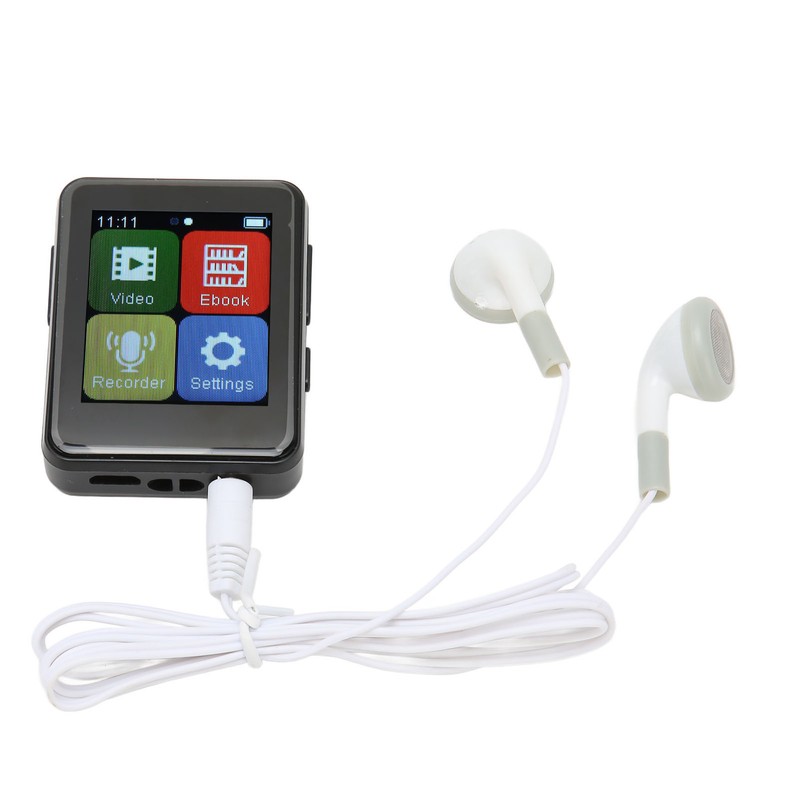 MP3 Player Bluetooth 5.0 Intelligent HD Noise Reduction FM Radio