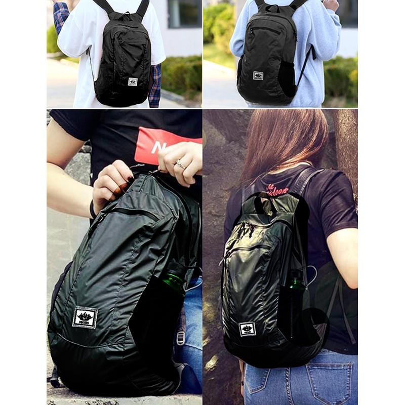 Outdoor Foldable Backpack, Lightweight Mountaineering Shoulder Bag, Waterproof Rock Climbing