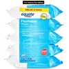 Equate Flushable Wipes, Fresh Scent, 5 packs of 48 wipes,