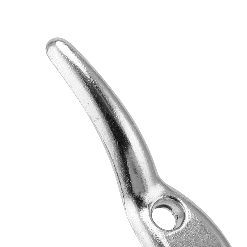 UNGFEI 20 PCS 66mm Silver Roman Blind Hooks, Metal Rope