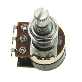 Shadow Kill Pot Guitar Bass Potentiometer with Push Switch to Kill the Sound Audio or Linear Taper A25K/A250K/A500K/B25K/B250K/B500K