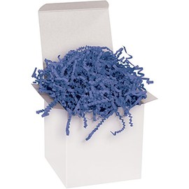 Top Pack Supply 10 lb. Navy Blue Crinkle Paper Packing, Shipping, and Moving Box Filler Shredded Paper for Box Package, Basket Stuffing, Bag, Gift Wrapping, Holidays, Crafts, and Decoration