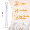 GiftExpress 200 Pack 4.2" White Heart Bubble Wands - Party