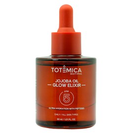 TOTEMICA- El aceite de jojoba orgánico ligero se absorbe rápidamente y proporciona una hidratación profunda para una piel suave y luminosa. Aceite facial hidratante ideal, aceite facial orgánico y ace