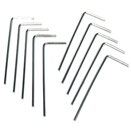 ZQToday 10pcs 0.7mm Allen Wrench sets,0.7mm Hex Key Wrench set,0.7mm Hex Driver allen key Door Key L Shaped hex wrench set 0.7mm hex wrench