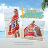 Catalonia Beach Towel Oversized 40x71, Quick Dry Sand-Free Beach Gift,