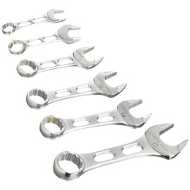 ASH LCWUS60 Light Tool Combination Spanach Conset, Set of 6