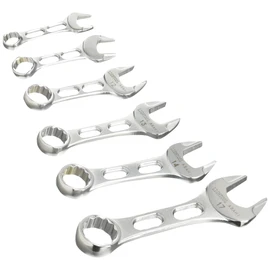 ASH LCWUS60 Light Tool Combination Spanach Conset, Set of 6