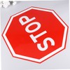 CHILDWEET 1pc Stop Traffic Sign Notice for Use Border for