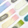Fiohiros 4 Pairs Pilates Socks Seamless Design for Yoga, Pilates