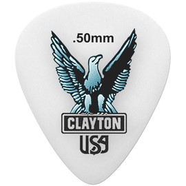 Clayton Picks - Púas para guitarra (S50/12)