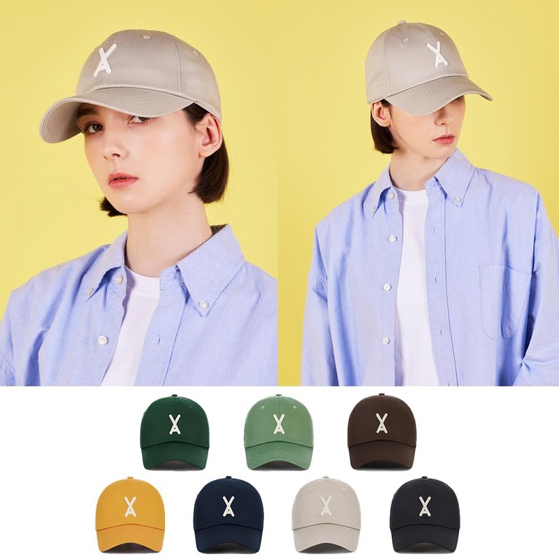 VARZAR VA Applique Over Fit Ball Cap 7 Colors Unisex