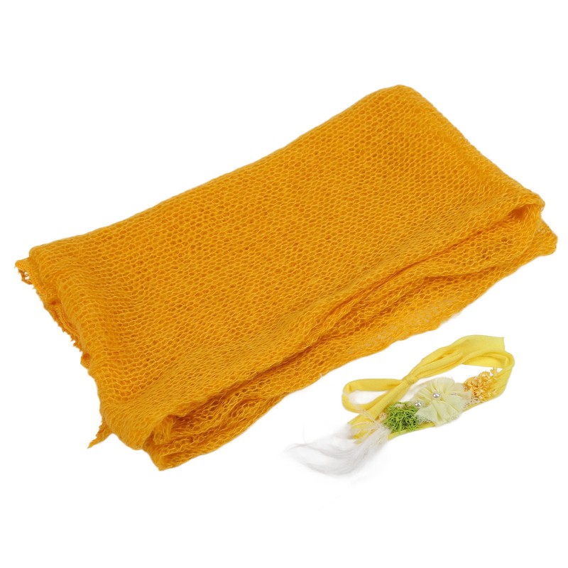 Breathable Newborn Photography Wrap DIY Infant Photo Blanket Swaddle Photography
