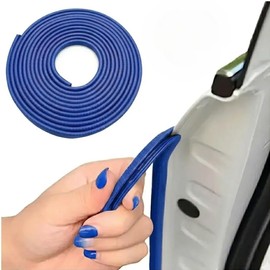 Protector Borde Puerta Auto Sello Hule Moldura Antirrayas Universal 5m