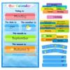 Our Calendar Classroom Calendar with Weather Pocket Chart, Kids Calendar