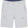 IZOD Men's Golf Swing Flex Stretch Cargo Short, Cinderblock Grey,