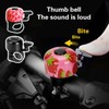 NYGGTYK Pack of 3 Bicycle Bells, Bicycle Accessories, Metal Bells,