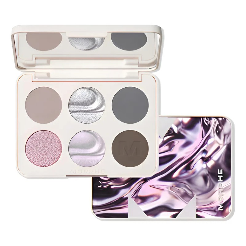 Paleta De Sombras De Ojos Cromadas Morphe Cyber Chrome De