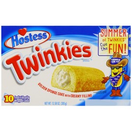 Hostess Twinkies 385 g (Pack of 1, Total 10 Cakes)