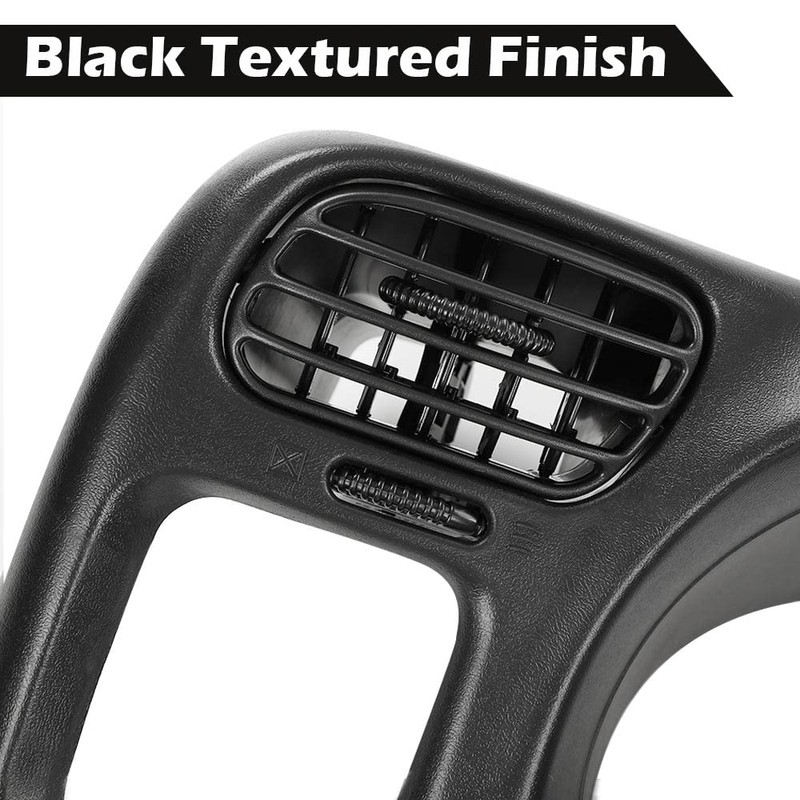 ALLGOOD Black Dashboard Cover Compatible with Chevy Blazer S10/GMC Jimmy