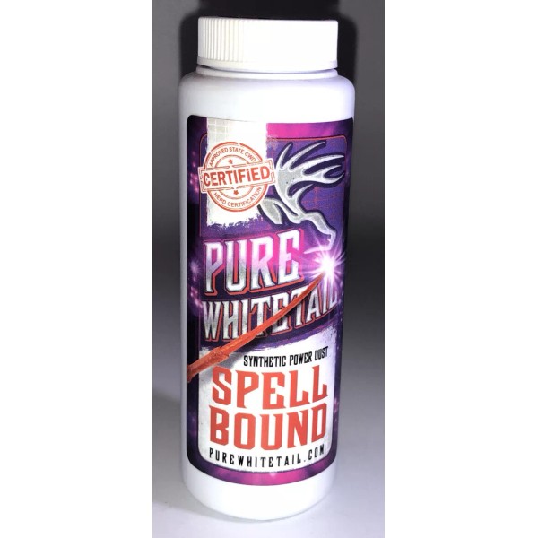 Pure Whitetail Spell Bound Synthetic Power Dust- 4oz-BRAND NEW-SHIP SAME