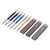 Carpenter Pencil Set 2 Scribers 36 Refills 4 All Metal