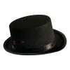 Bonete de Fieltro Negro para Adultos – Sombrero Catrín de