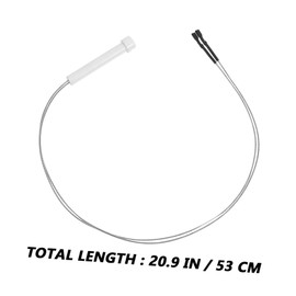 Operitacx Igniter Wire for Gas Grills Ceramic Furnace Ignition Rods Dual Wire Setup Quick Installation for BBQ Fire Pit and Oven Use