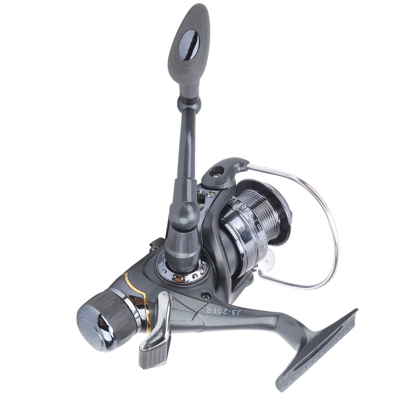Spinning Reel 5 Bearing 5.1:1 Gear Ratio Dual Brake Fishing
