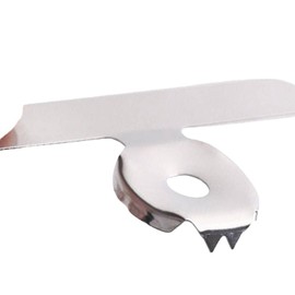 Ginger Finger Peeler, Stainless Steel Manual Finger Grip Palm Peeler, Multifunctional Garlic Peeler Skin Remover for Kitchen Home Daily, Easy to