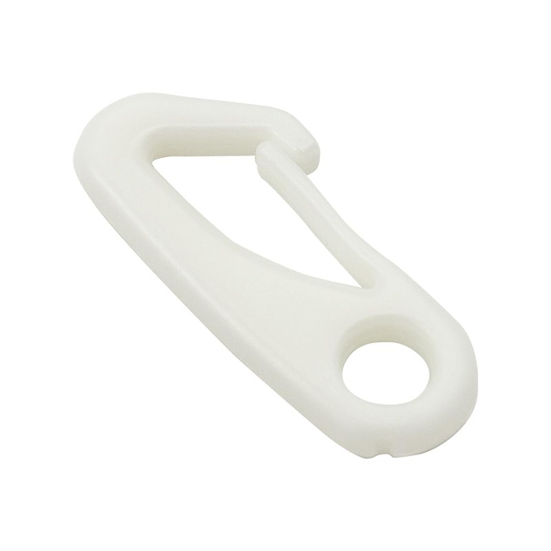 Ieron 8 Pieces Flag Pole Clip, Wind Flagpole Carabiner Hook,