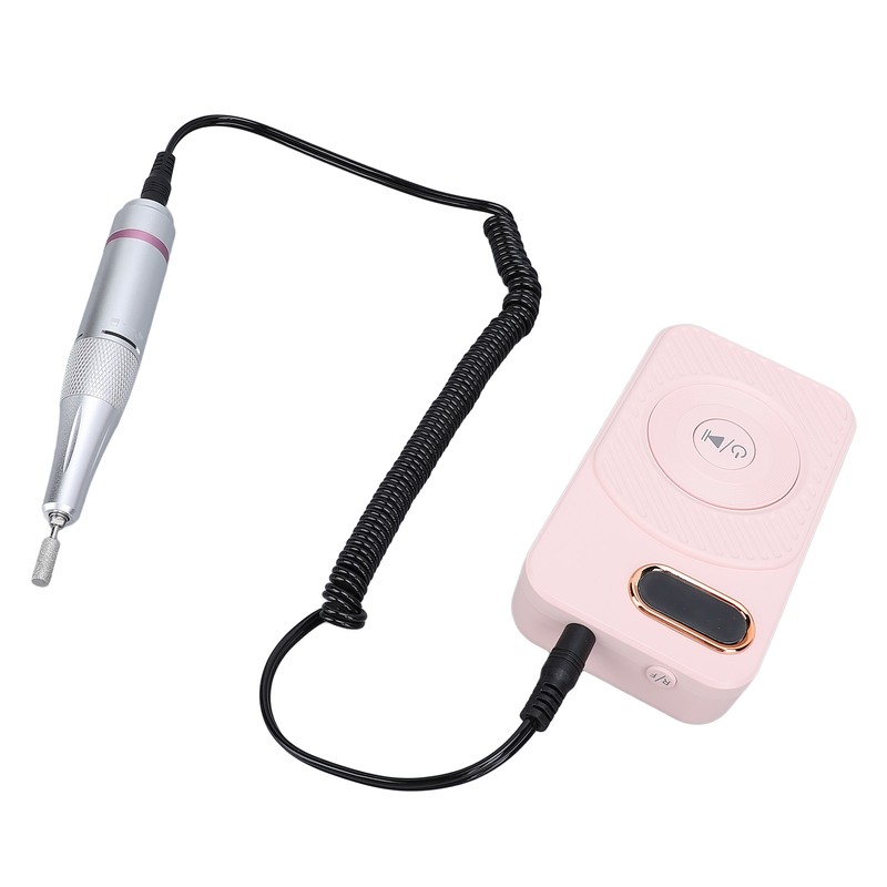 Nail Drill Machine Rechargeable Portable 0‑45000rpm LCD Display Electronic Nail