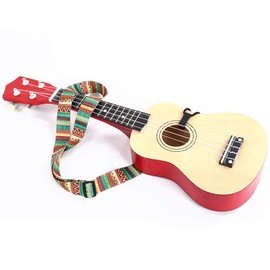 Ejoyous Ukulele Strap Adjustable Nylon Universal Ukulele Strap - Belt Loop with Hook Mini Guitar Shoulder Strap for Ukulele Enthusiasts and Guitarists