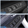 MUXEE 4pc Window Lift Switch Panel Cover Interior Decoration for