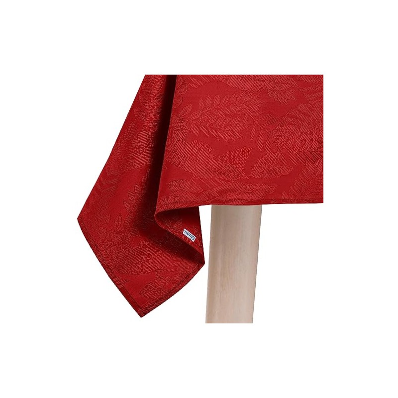 Filumi Eris Tablecloth 120 x 120 cm Red Washable for