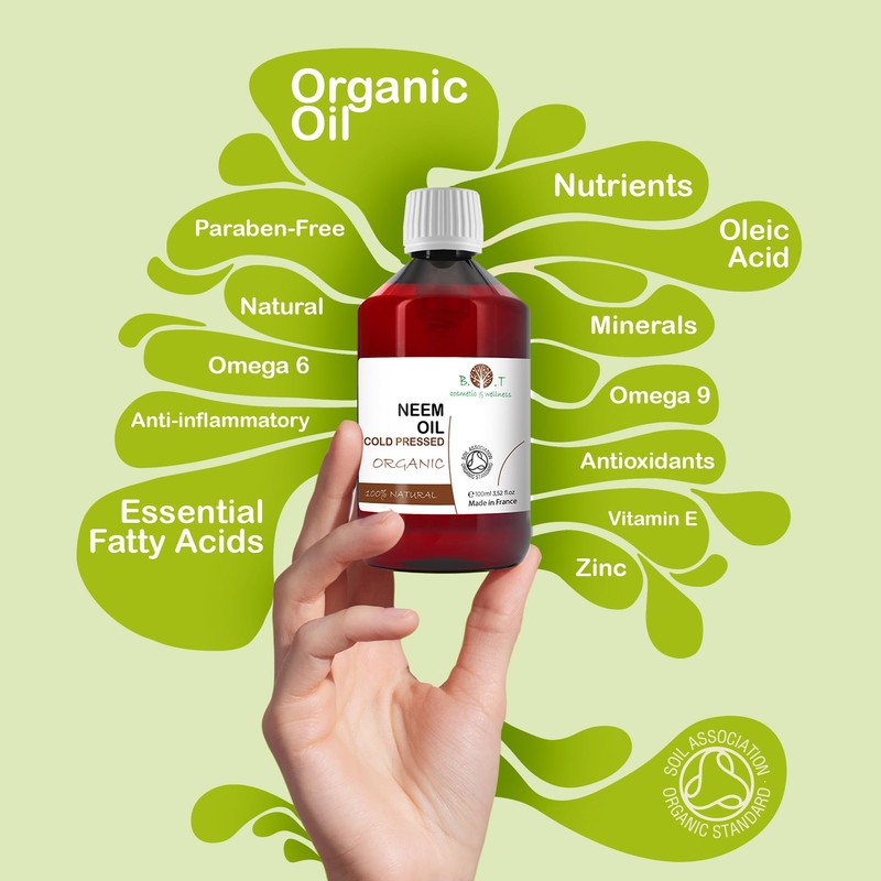 B.O.T Cosmetic & Wellness Garden Neem Oil Cold Pressed Unrefined