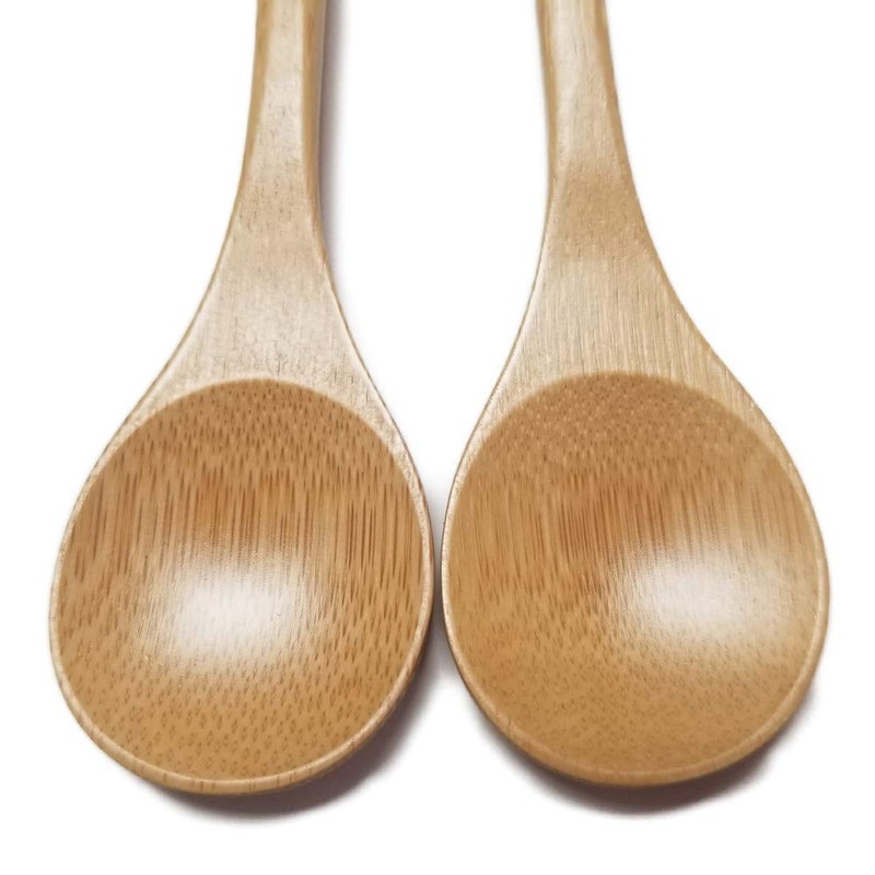 Kikusui Japanese Bamboo Round Spoon (2)