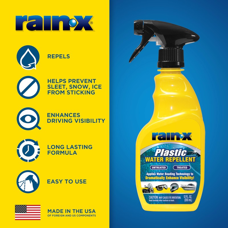 Rain-X 620036 Plastic Treatment - 12 fl. oz.