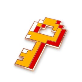 Toynk Exclusive The Legend of Zelda 8-Bit Boss Key | Metal Replica of a Dungeon Key