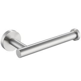 Toilet Paper Holder Brushed Nickel, Angle Simple SUS304 Stainless Steel Bathroom Toilet Paper Roll Holder Wall Mount
