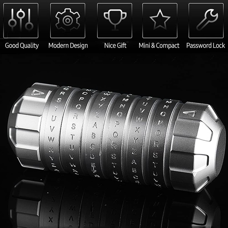 LANRU Mini Cryptex Code Lock Valentine's Day Delicate Interesting Romantic