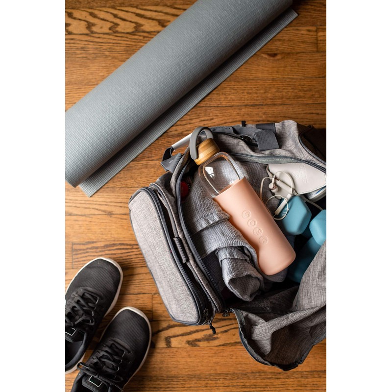 Full Circle 25 oz. Glass Water Bottle - Blush