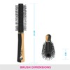Vega Round Brush (Color May Vary)