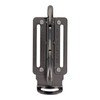 Sankyo Corporation DBLTACT Adjustable Carabiner Tool Holder Steel Gunmetal DT-THM-811G
